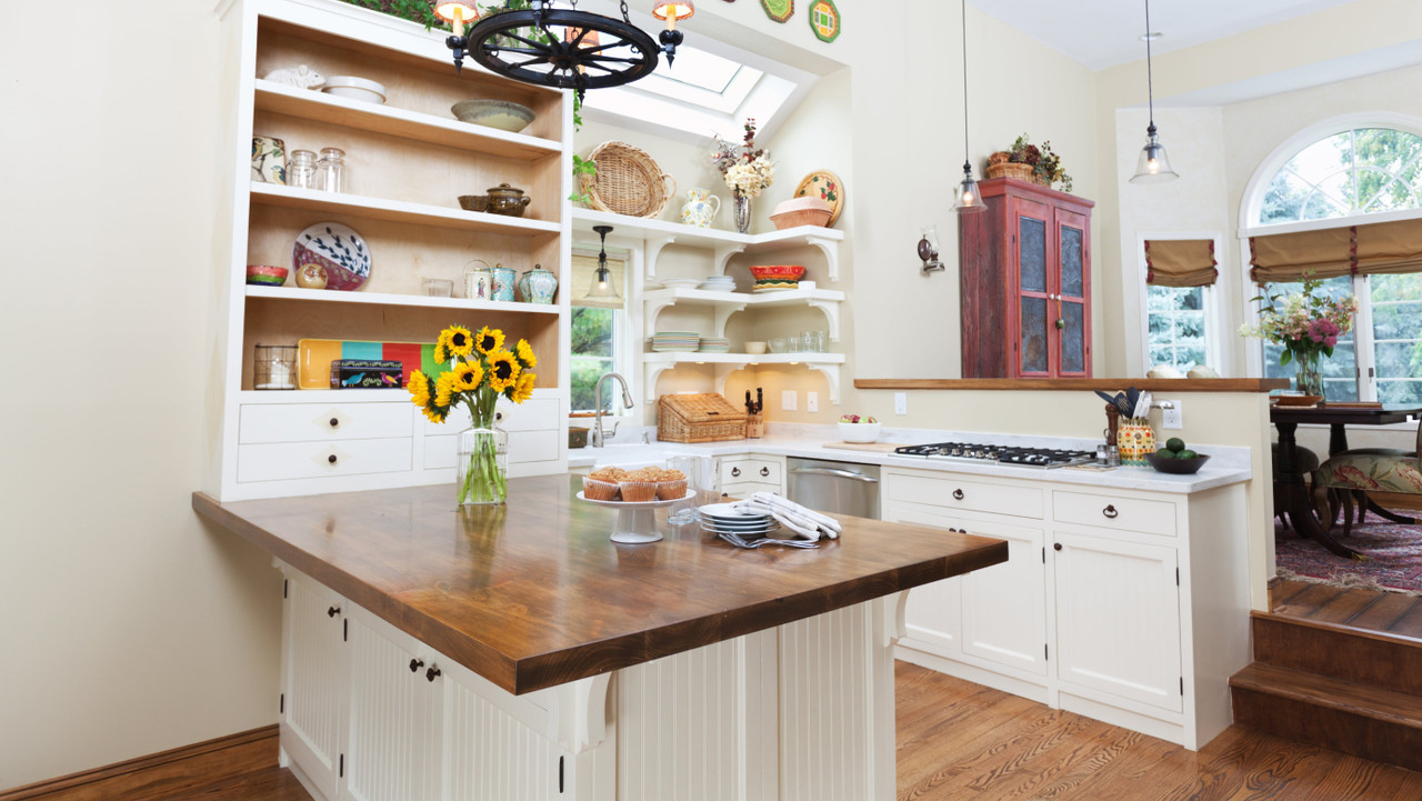 Wide Plank Face Grain Countertops | Hardwood Lumber Company